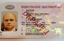 Người nước ngoài lái xe phải có bằng do Nga cấp